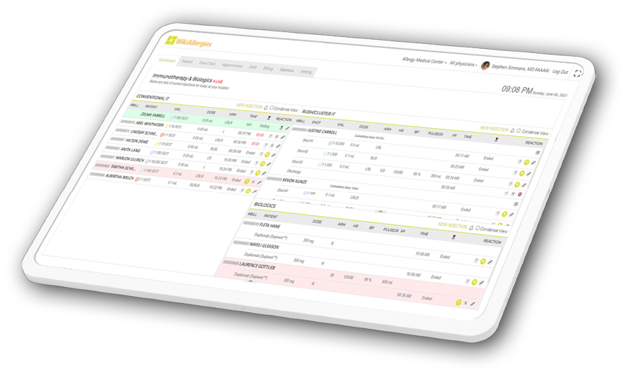Allergy EMR