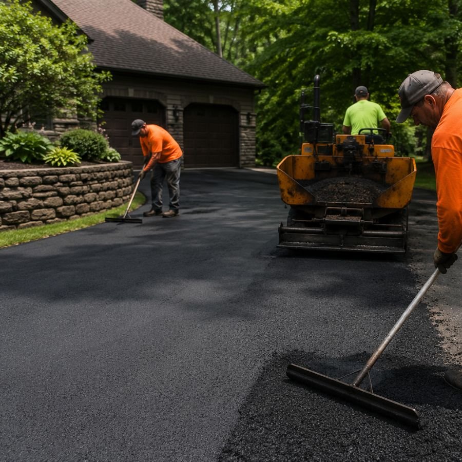 Asphalt Driveway Paving in Columbus Ohio for Lasting Residential Value