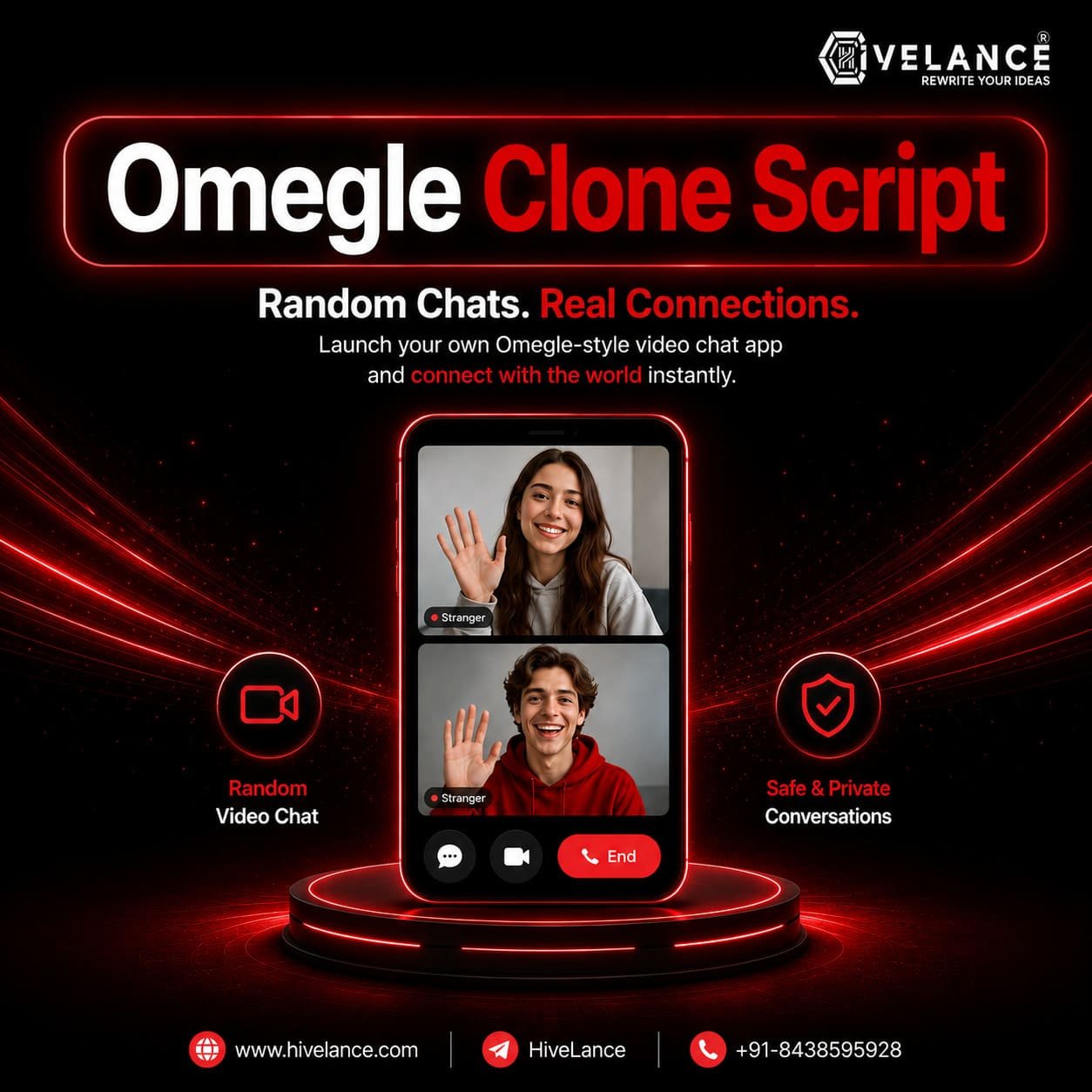 Cheap Omegle Clone Script for Entrepreneurs & Startups