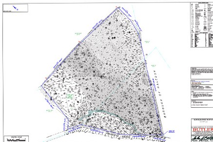 Topographic Surveys – Butler Surveying & Mapping Inc