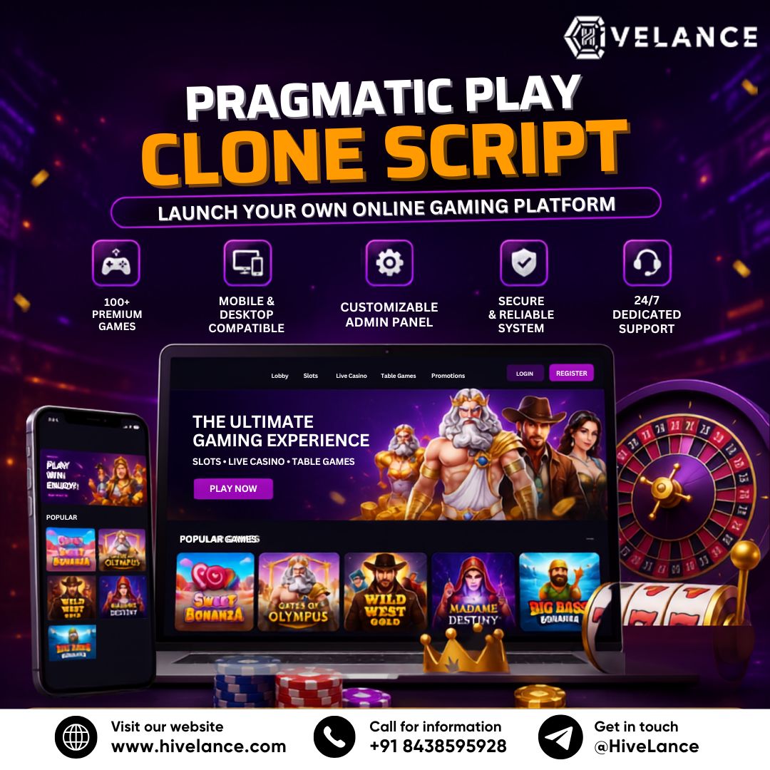 Pragmatic Play Clone App: The Smart Way to Enter the Online Gaming Market
