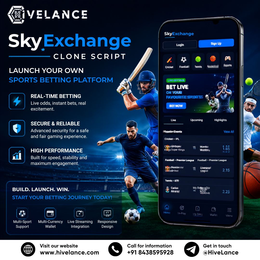 SkyExchange Clone Software for Entrepreneurs Seeking Scalable Betting Solutions