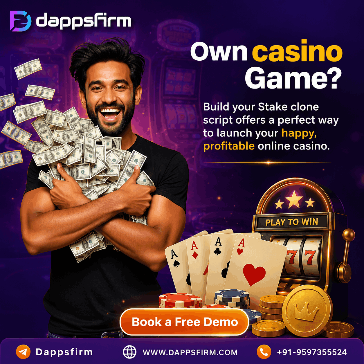 Stake Clone Script with Provably Fair Gaming – Start Today