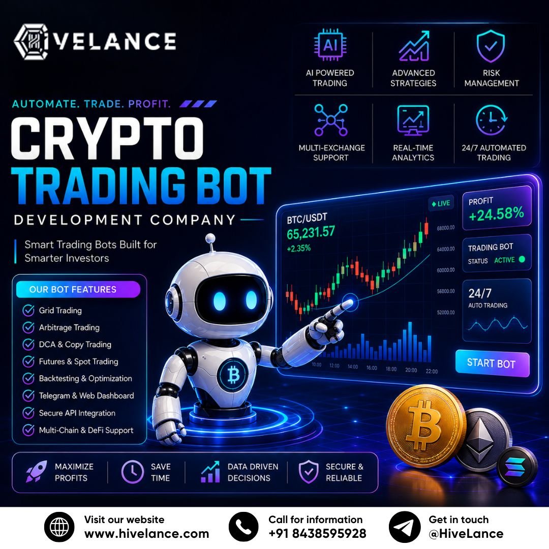 Crypto Trading Bot Development: The Smart Way to Launch High-Performance Trading Bots